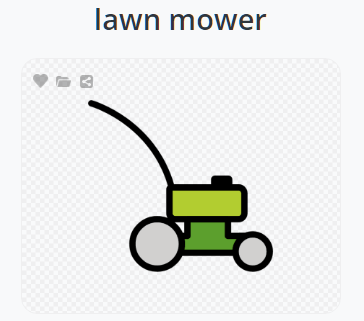 Is there a Lawnmower Emoji