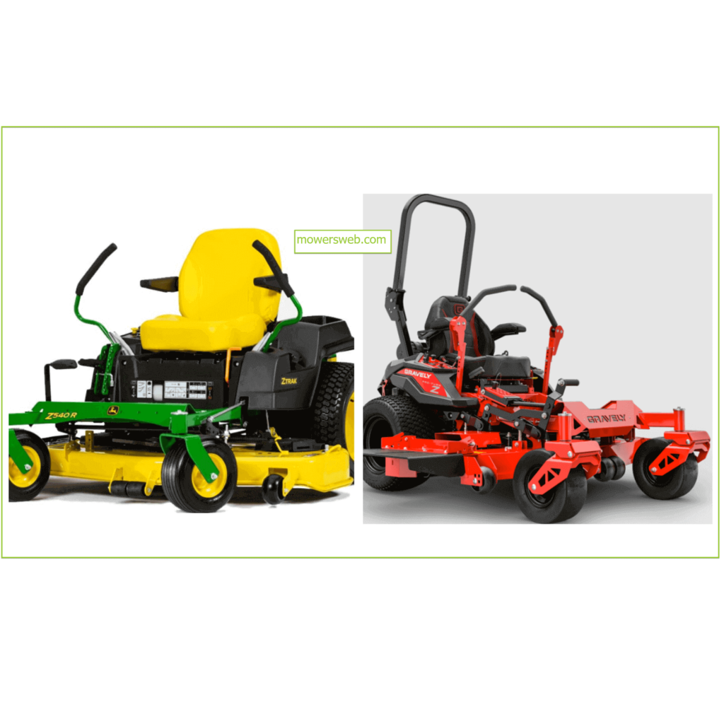 Gravely Pro Turn Z Vs John Deere 540R 60