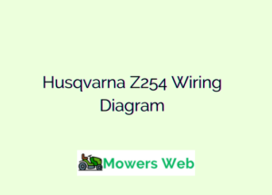 Husqvarna Z254 Wiring Diagram