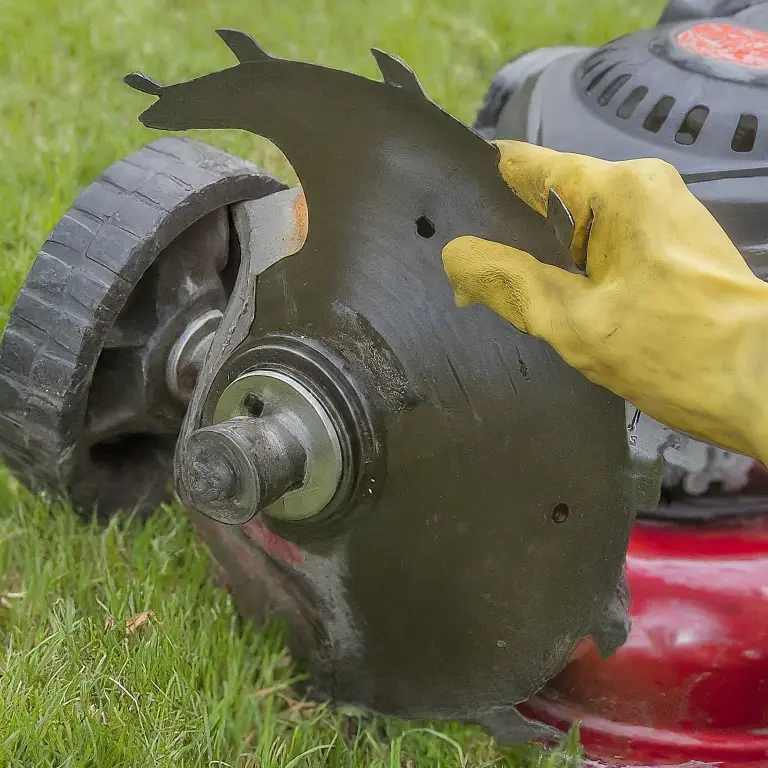 What is Correct Position of Lawn Mower Blade
