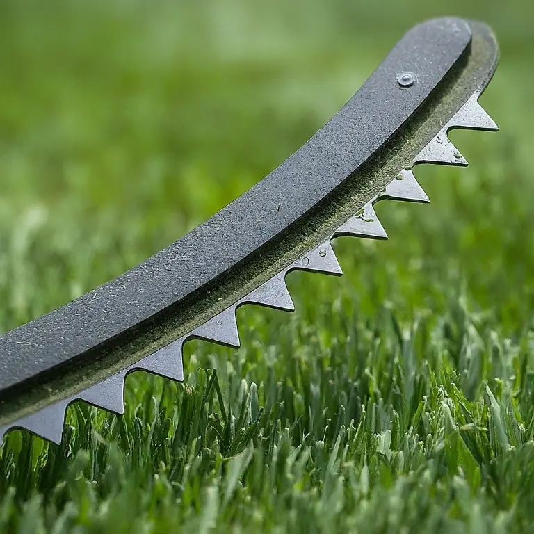 Correct Position for Lawn Mower Blades