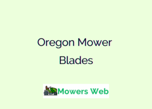 Oregon Mower Blades