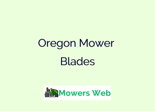 Oregon Mower Blades