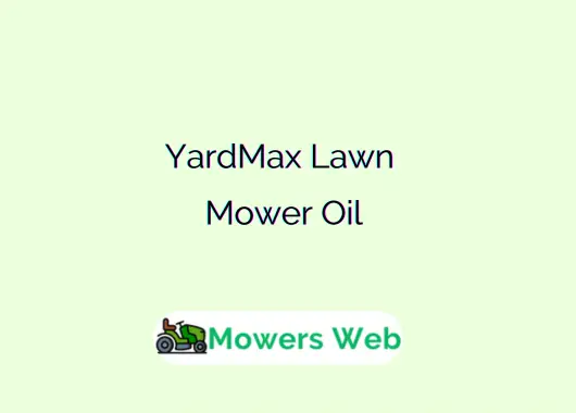 YardMax Lawn Mower Oil