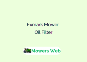 Exmark Mower Oil Filter