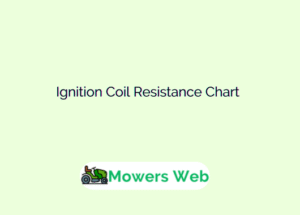 Ignition Coil Resistance Chart
