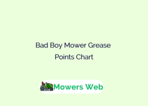 Bad Boy Mower Grease Points Chart