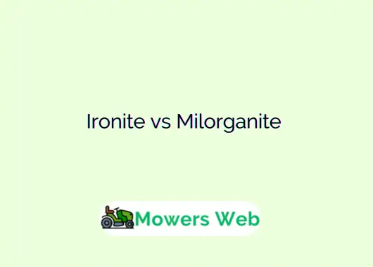 Ironite vs Milorganite
