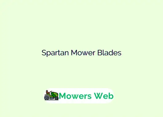Spartan Mower Blades