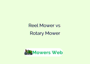 Reel Mower vs Rotary Mower