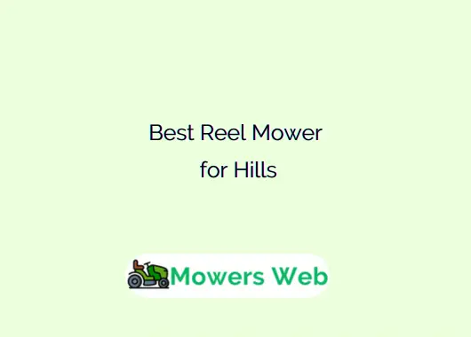 Best Reel Mower for Hills