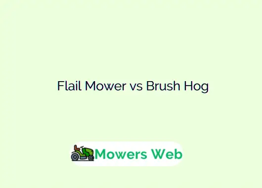 Flail Mower vs Brush Hog