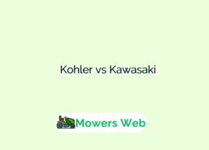 Kohler vs Kawasaki