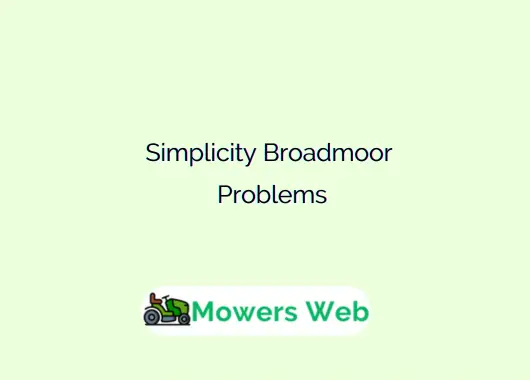 Simplicity Broadmoor Problems